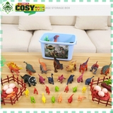 Đồ chơi mô hình 52 chi tiết các con khủng long bằng nhựa cho bé (hộp lớn)