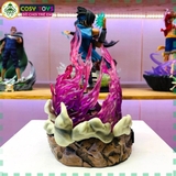 Mô hình Sasuke siêu ngầu có led ở base cao 20cm nặng 900 gram - Figure Naruto - Có hộp màu to đẹp