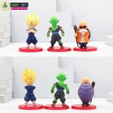 Mô hình DragonBall Bộ 18 nhân Vật Chibi Dragon ball - Cao 6-7cm - nặng 350gram - Dragon Ball