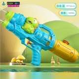 Đồ chơi ống súng nước hai tia phun xa cùng mẫu hoạt hình dễ thương cho bé