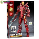 Đồ chơi lắp ghép xếp hình Iron Man giáp nano MARK 50 trong Age of Ultrol cỡ lớn kèm nhiều chi tiết chuyển động với 1293 mảnh ghép cho bé