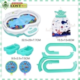 Đồ chơi câu cá có băng chuyền cầu trượt trên cao kèm nhạc cho bé