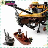 Đồ chơi xếp hình lắp ráp tàu ma The Silent Mary cướp biển vùng Caribe với 2294 mảnh ghép