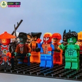 Đồ chơi xếp hình lắp ráp các nhân vật mini siêu anh hùng a.venger với 20 mẫu cho bé