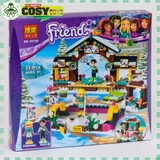 Đồ chơi lắp ghép sân trượt băng của Stephanie và những người bạn với 313 mảnh ghép