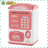 Đồ chơi két sắt mở bằng mã số và vân tay cho bé