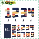 Hộp đồ chơi lắp ghép đu quay nhiều mẫu ghép sáng tạo với 520 chi tiết