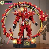 Đồ chơi xếp hình lắp ghép robot Ultra Beast FC1525-FC1528 với 1244-1258 chi tiết cho bé