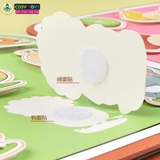 Đồ chơi cuốn sổ ma thuật kèm học liệu bóc dán thông minh cho bé