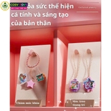 Đồ chơi hộp phụ kiện trang điểm ma thuật 77 chi tiết sáng tạo cho bé