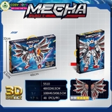 Đồ chơi lắp ghép xếp hình robot Mecha Warior và Universe kèm đôi cánh và kiếm laser với hơn 853 - 459 -574 chi tiết cho bé