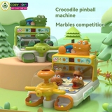 Đồ chơi bắn bi cá sấu tính điểm vui nhộn cho bé