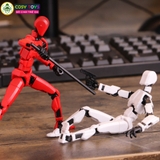 Đồ chơi lắp ghép mô hình Dummy 3D cùng nhiều vũ khí đi kèm cho bé