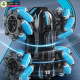 Đồ chơi xe điều khiển stunt điều khiển từ xa 360 độ có phun khói và điều khiển cử chỉ tay cho bé