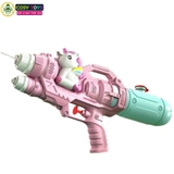 Đồ chơi ống súng nước hai tia phun xa cùng mẫu hoạt hình dễ thương cho bé