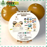 Bộ đồ chơi mô hình các loại đồ ăn nhà bếp với 24 chi tiết, túi đeo dạng hình chuột Mic.key