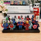 Đồ chơi xếp hình lắp ráp các nhân vật mini siêu anh hùng a.venger với 20 mẫu cho bé