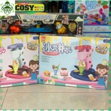 ĐỒ CHƠI ĐẤT NẶN MÁY LÀM KEM GỒM NHIỀU MẪU KEM, LY KEM CHO BÉ