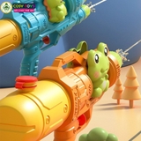 Đồ chơi ống súng nước hai tia phun xa cùng mẫu hoạt hình dễ thương cho bé
