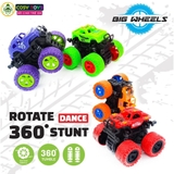 Đồ chơi túi 4 mô hình xe đua quán tính xe địa hình cho bé