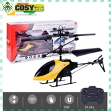 Đồ chơi máy bay trực thăng có điều khiển 4 chiều có pin sạc và đèn cho bé