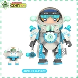 Đồ chơi lắp ghép xếp hình phi hành gia X-pet X-Plant với 488 chi tiết