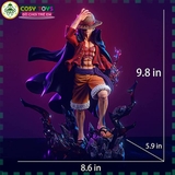 Mô hình OnePiece Luffy dáng đứng siêu ngầu cao 25cm - nặng 900gram - Figure OnePiece - kèm Hộp