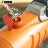 Đồ chơi ống súng nước hai tia phun xa cùng mẫu hoạt hình dễ thương cho bé