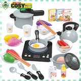 Đồ chơi dụng cụ nhà bếp nấu ăn 36 chi tiết đẹp cho bé