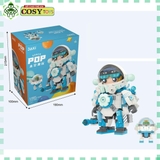 Đồ chơi lắp ghép xếp hình phi hành gia X-pet X-Plant với 488 chi tiết