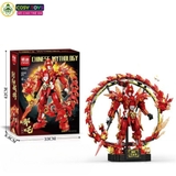 Đồ chơi xếp hình lắp ghép robot Ultra Beast FC1525-FC1528 với 1244-1258 chi tiết cho bé