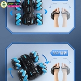 Đồ chơi xe điều khiển stunt điều khiển từ xa 360 độ có phun khói và điều khiển cử chỉ tay cho bé