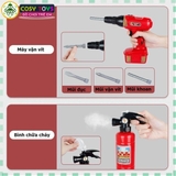 Đồ chơi xe cứu hỏa đa năng kèm 33 dụng cụ chữa cháy cho bé