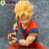 Mô hình nhân vật Songoku đang vận công tung chưởng hàng đẹp nét- Dragon Ball - Có Hộp Màu