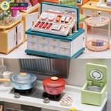 Đồ chơi lắp ghép ngôi nhà trong mơ cao cấp với nhiều mẫu: phòng ngủ, phòng tắm, phòng bếp.....cao cấp có đèn led và lồng che trong suốt với đầy đủ vật dụng, đồ dùng cho bé