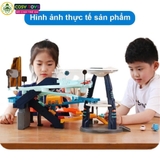 Đồ chơi đường hầm vũ trụ kèm xe ô tô cùng hiệu ứng đèn và nhạc cho bé