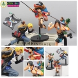 Mô hình One Piece - Ace trong bộ 3 anh em - cao 21cm - nặng 250 gram