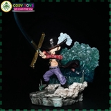 Mô hình đồ chơi - Mihawk ( Mắt Diều Hâu ) cao 12cm - One Piece - có hộp màu
