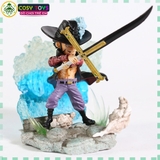 Mô hình đồ chơi - Mihawk ( Mắt Diều Hâu ) cao 12cm - One Piece - có hộp màu