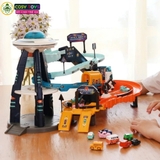 Đồ chơi đường hầm vũ trụ kèm xe ô tô cùng hiệu ứng đèn và nhạc cho bé