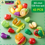 Bộ đồ chơi cắt trái cây rau củ cho bé