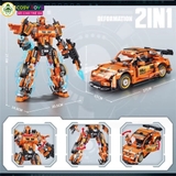 Đồ chơi lắp ghép xếp hình robot biến hình 2 trong 1 thành xe đủ mẫu với hơn 772 - 797- 821 - 844 chi tiết cho bé