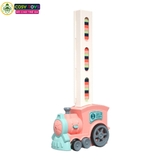 Đồ chơi xe lửa xếp domino với nhiều mẫu tàu cho bé