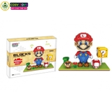 Đồ chơi lắp ghép xếp hình các nhân vật trong game Mario với 2000-2200 chi tiết