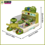 Đồ chơi bắn bi cá sấu tính điểm vui nhộn cho bé