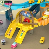 Đồ chơi đường hầm vũ trụ kèm xe ô tô cùng hiệu ứng đèn và nhạc cho bé