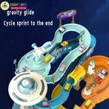 Đồ chơi đường hầm vũ trụ kèm xe ô tô cùng hiệu ứng đèn và nhạc cho bé