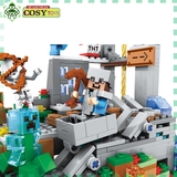 Đồ chơi lắp ghép xếp hình My world mô hình lâu đài cỡ lớn với 760 mảnh ghép cho bé