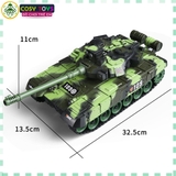 Đồ chơi xe tăng điều khiển 4 chiều từ xa cao cấp cho bé