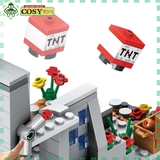 Đồ chơi lắp ghép xếp hình My world mô hình lâu đài cỡ lớn với 760 mảnh ghép cho bé